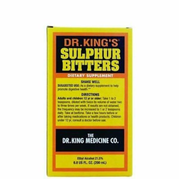 DR KINGS SULPHUR BITTERS 200ML/1