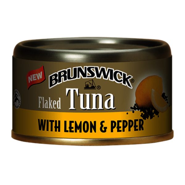 BRUNSWICK TUNA LEMON PEPPER 85GM/48
