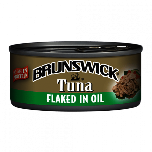 BRUNSWICK TUNA FLAKE IN OIL 142GM/48