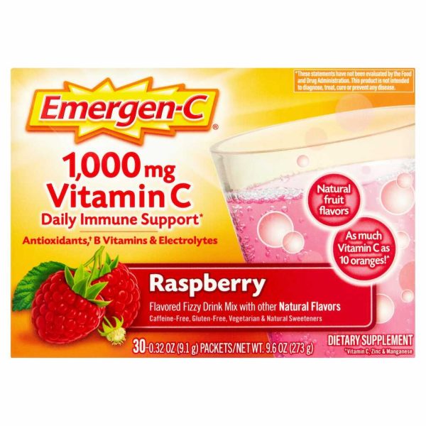 EMERGEN C RASPBERRY 30CT/1