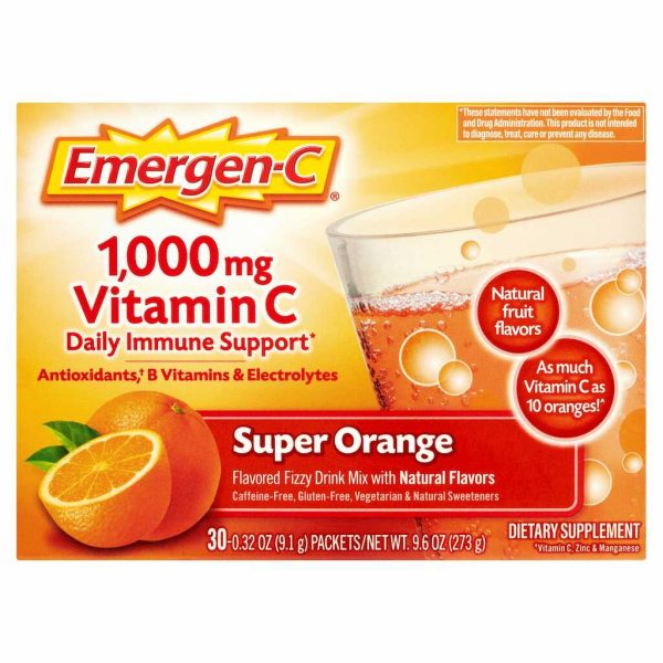 EMERGEN C SUPER ORANGE 30CT/1