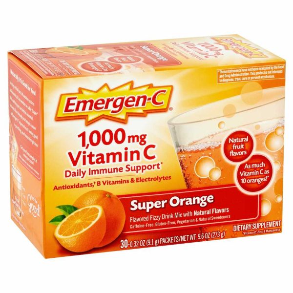 EMERGEN C SUPER ORANGE 30CT/1