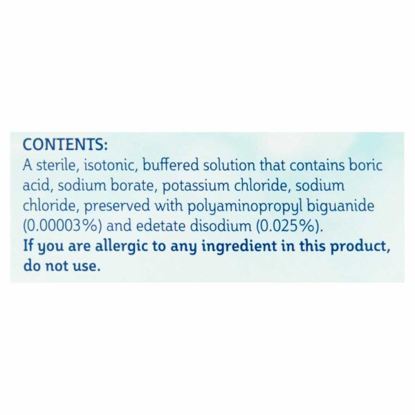 B&L SEN/EYE PLUS SALINE 12OZ/1