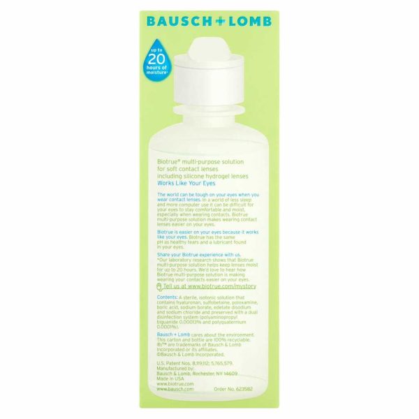 B&L BIOTRUE MLTIPLUS SOLUT 4OZ/1