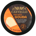 Castello Mild Smoked Gouda Cheese 7 Oz