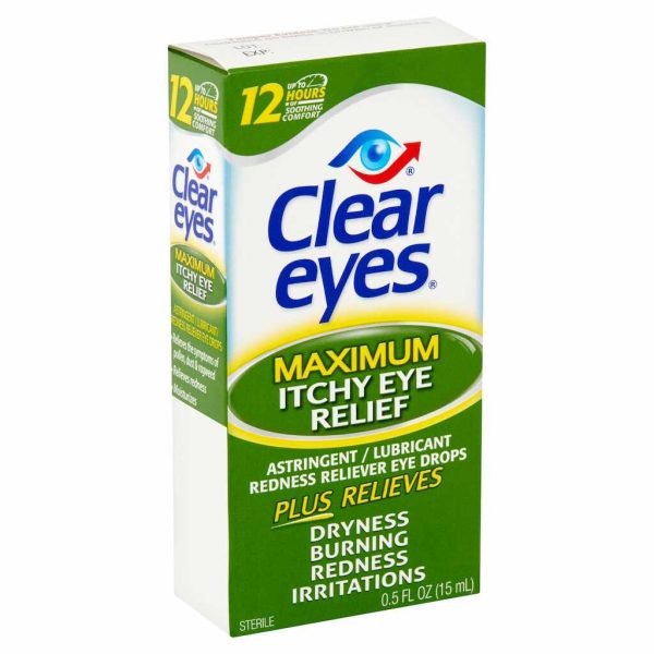 CLEAR EYES MAX ITCH RELIEF 0.5OZ/1