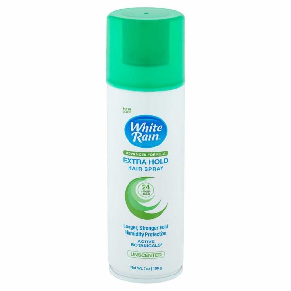 WHT RAIN USCENTED HAIR SPRAY 7OZ/1
