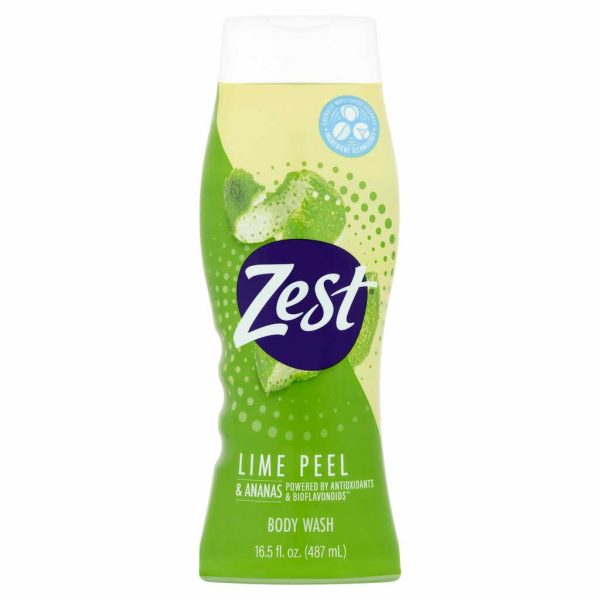 ZEST BODY WSH LIME PEEL 16.5OZ/1