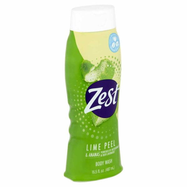 ZEST BODY WSH LIME PEEL 16.5OZ/1