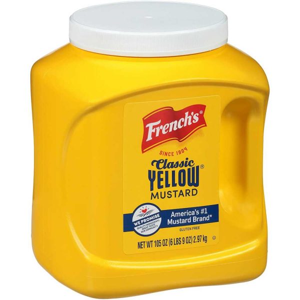 MUSTARD YLW CLSC FRENCH 105 OZ 105OZ/4