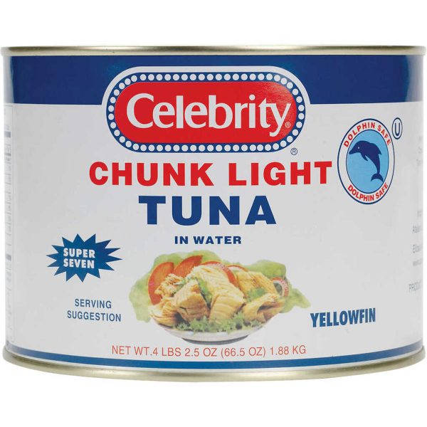 TUNA LT CHNK WHT WATER 66.5OZ/6