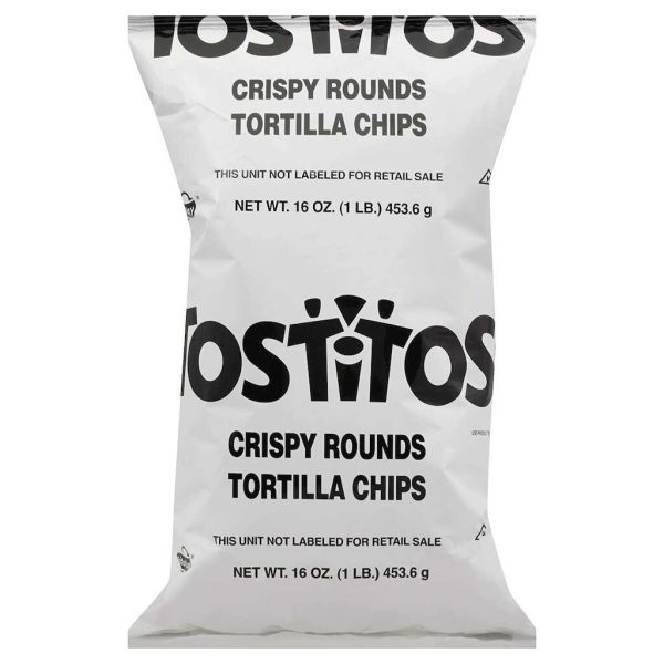 CHIP TORTILLA CORN 1LB/8