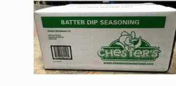 X-BATTER DIP SEASONING CHESTERS 25LB CHESTERS