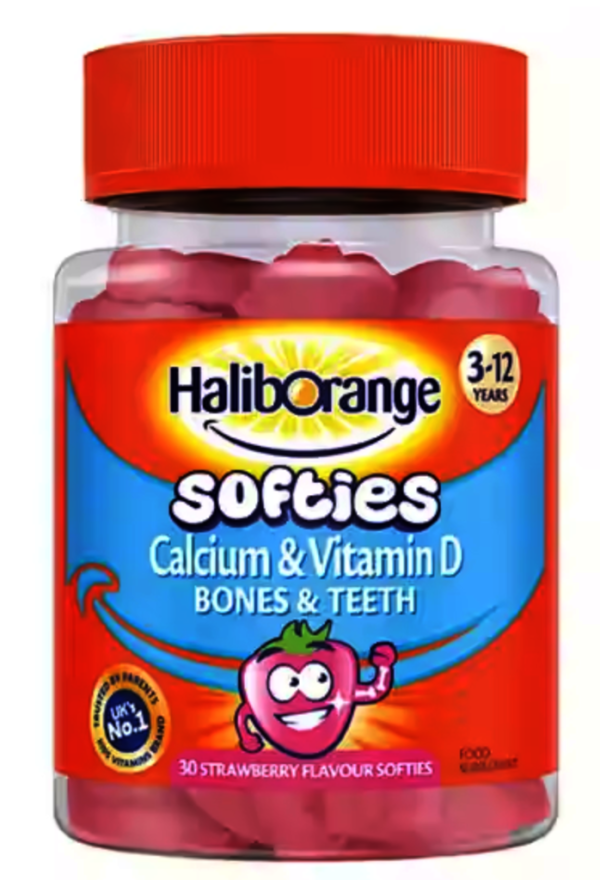 HALIBOR BONES & TEETH SOFTIES STRAW 30CT