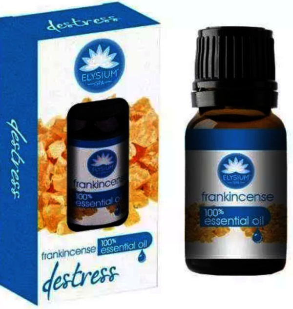 ELYSIUM SPA FRANKINCENSE DESTRESS ESSENTIAL OIL 10ML