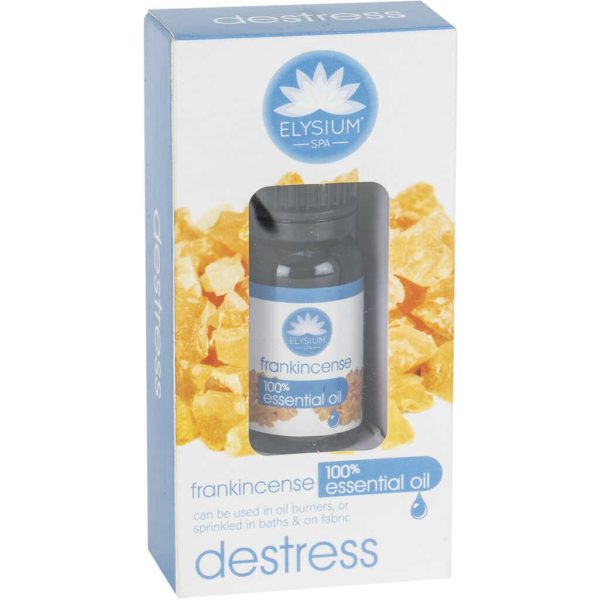 ELYSIUM SPA FRANKINCENSE DESTRESS ESSENTIAL OIL 10ML