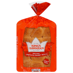 King's Hawaiian Rolls, Hawaiian Sweet, Original 12 Ea