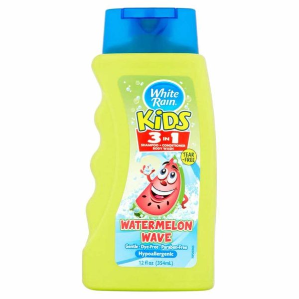 WHT RAIN KIDS 3IN1 WASH 12OZ/1