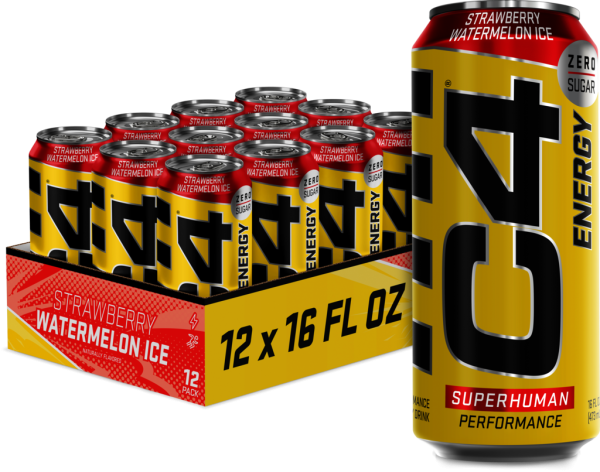 C4 ENERGY STRAWBERRY WATERMELON ICE 16OZ /12