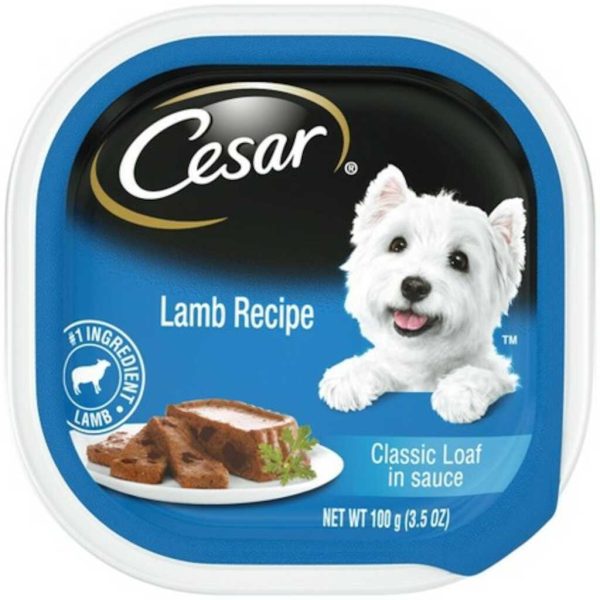 CESAR LAMB IN MEATY JUICES 3.5OZ/24