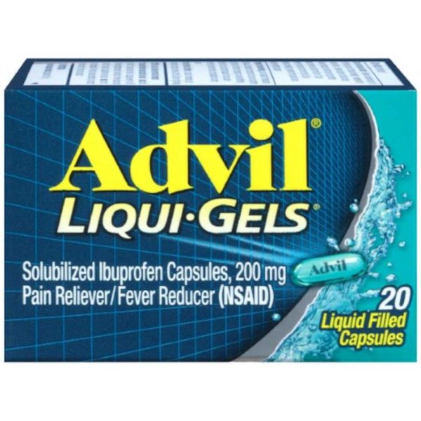 ADVIL LIQUIDGELS 20CT/1